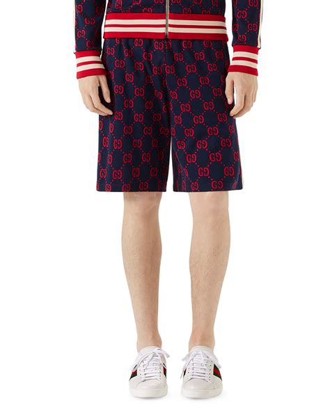 gucci red shorts|gucci shorts women.